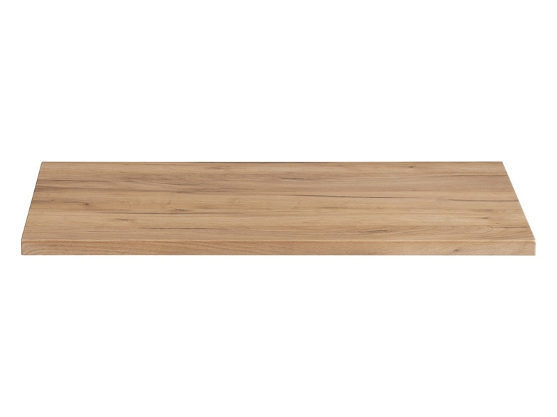 Zestaw mebli łazienkowych 80 cm Capri biały z blatem dębowym